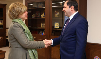 Սուրեն Պապիկյանը և  Եգիպտոսի դեսպանը քննարկել են տարածաշրջանային ու միջազգային անվտանգությանը վերաբերող մի շարք հարցեր