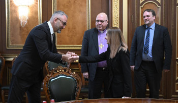 Լիլիթ Մակունցը հանդիպում է ունեցել Գերմանիայի Ավետարանական եկեղեցու արտերկրի եպիսկոպոս Ֆրանկ Կոպանիայի գլխավորած պատվիրակության հետ