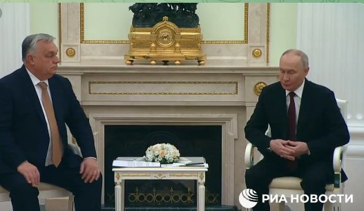 Մոսկվայում մեկնարկել է Հունգարիայի վարչապետի եւ Պուտինի հանիպումը