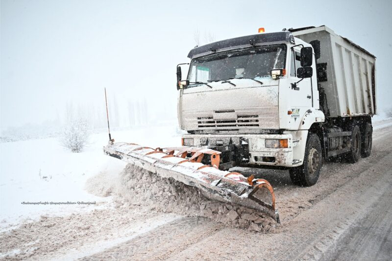 Արագածի, Ճամբարակի, Մեղրիի տարածաշրջաններում ձյուն է տեղում