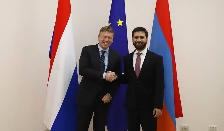 Երևանում կայացել են քաղաքական խորհրդակցություններ Հայաստանի և Նիդերլանդների արտաքին քաղաքական գերատեսչությունների միջև