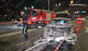 Երևանում բախվել են «Chevrolet Volt»-ը և «Opel Astra»-ն․ կան տուժածներ