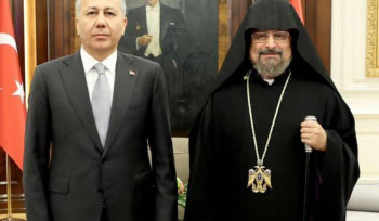 Պոլսի հայոց պատրիարքը հանդիպել է Թուրքիայի ներքին գործերի նախարարի հետ