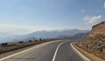 Մ-4 ճանապարհին ջրագծի վթարի պատճառով մերկասառույց է