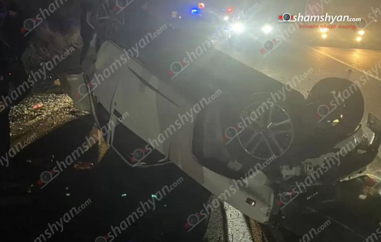 Լոռիում 24-ամյա վարորդը «ՎԱԶ 2107»-ով բախվել է հողաթմբին և գլխիվայր հայտնվել երթևեկելի գոտում․ կա տուժած