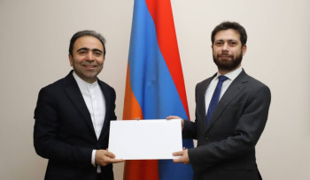 Վահան Կոստանյանն ընդունել է Հայաստանում Իրանի  նորանշանակ դեսպանին