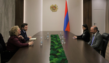 Արմեն Գրիգորյանը և  Մեծ Բրիտանիայի և Հյուսիսային Իռլանդիայի դեսպանը մտքեր են փոխանակել տարածաշրջանային փոխգործակցության հնարավորությունների շուրջ