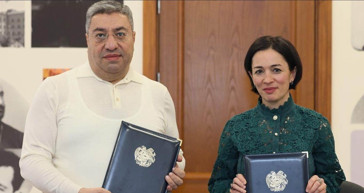 ՀՀ ԿԳՄՍ նախարարության և «Ալեքս տեքստիլ» ընկերության միջև կնքվել է փոխըմբռնման հուշագիր