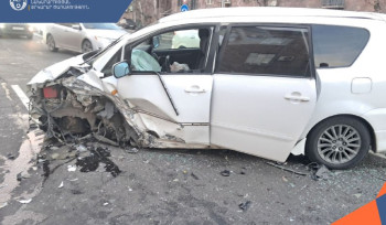 Հերացի փողոցում բախվել են «Toyota», «Voyah», «Mercedes-Benz» և «Volt»  ավտոմեքենաները.  կան տուժածներ