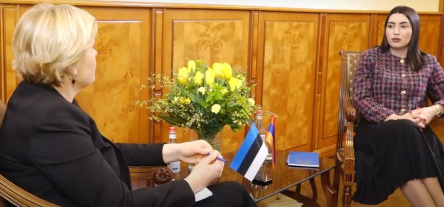 ՆԳ նախարարը Էստոնիայի դեսպանի հետ քննարկել է համագործակցության ընդլայնման հնարավորությունները