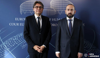 Արարատ Միրզոյանը  հանդիպում է ունեցել Եվրոպայի խորհրդի մարդու իրավունքների եվրոպական դատարանի նախագահի հետ