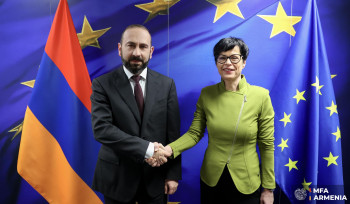 Ջերմ և արդյունավետ քննարկում ԵՄ ընդլայնման հարցերով հանձնակատար Մարթա Կոսի հետ․ Միրզոյան (տեսանյութ)
