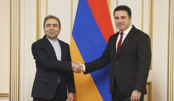 Ալեն Սիմոնյանը ընդունել է Հայաստանում Իրանի դեսպանին