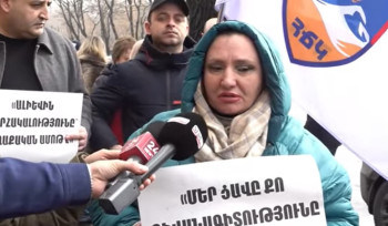 «Ալիևին շնորհակալությունն իսկական ամոթ է»․ ակցիա նախագահականի դիմաց