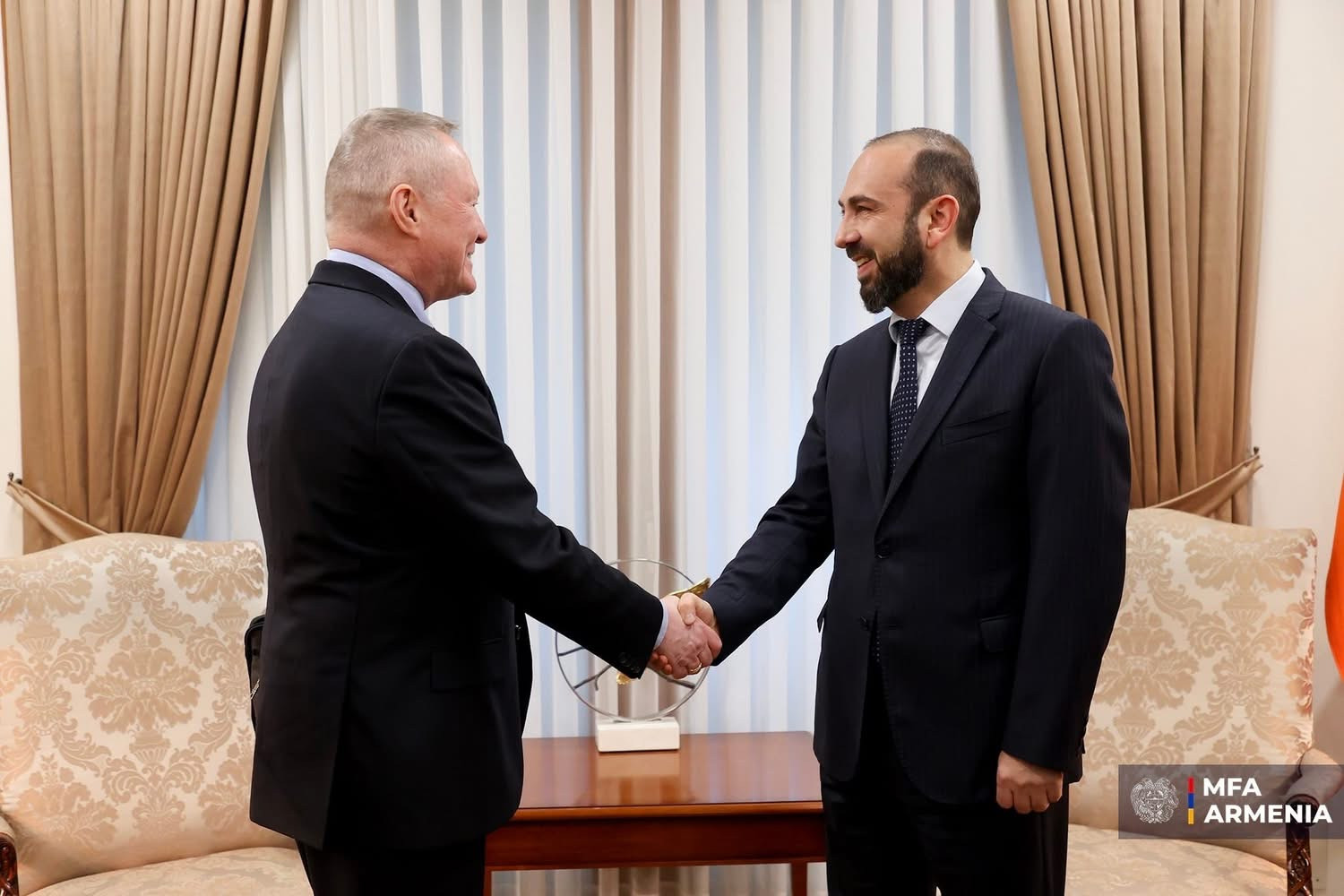 Արարատ Միրզոյանը հանդիպում է ունեցել Եվրոպայի խորհրդի մարդու իրավունքների հանձնակատար Մայքլ Օ՚Ֆլահերթիի հետ