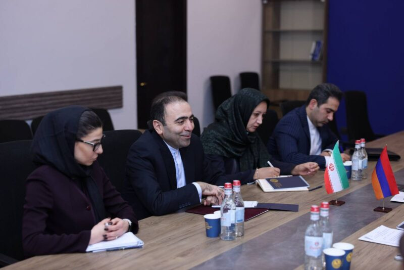ՏԿԵ նախարարը Իրանի դեսպանի հետ հանդիպմանը կարևորել է Իրան-Հայաստան էլեկտրահաղորդման գծի շուտափույթ կառուցումը
