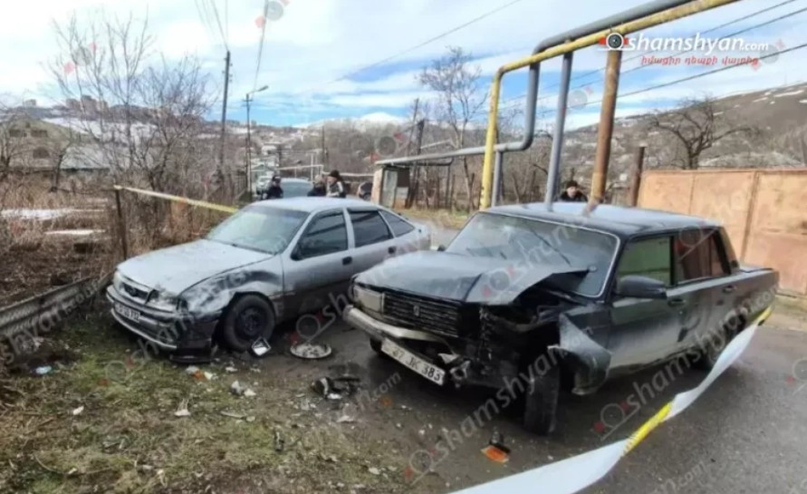 Գուգարք գյուղում բախվել են «Opel»-ը և «ՎԱԶ 2107»-ը․ 4 վիրավորներից 2-ը անչափահասներ են