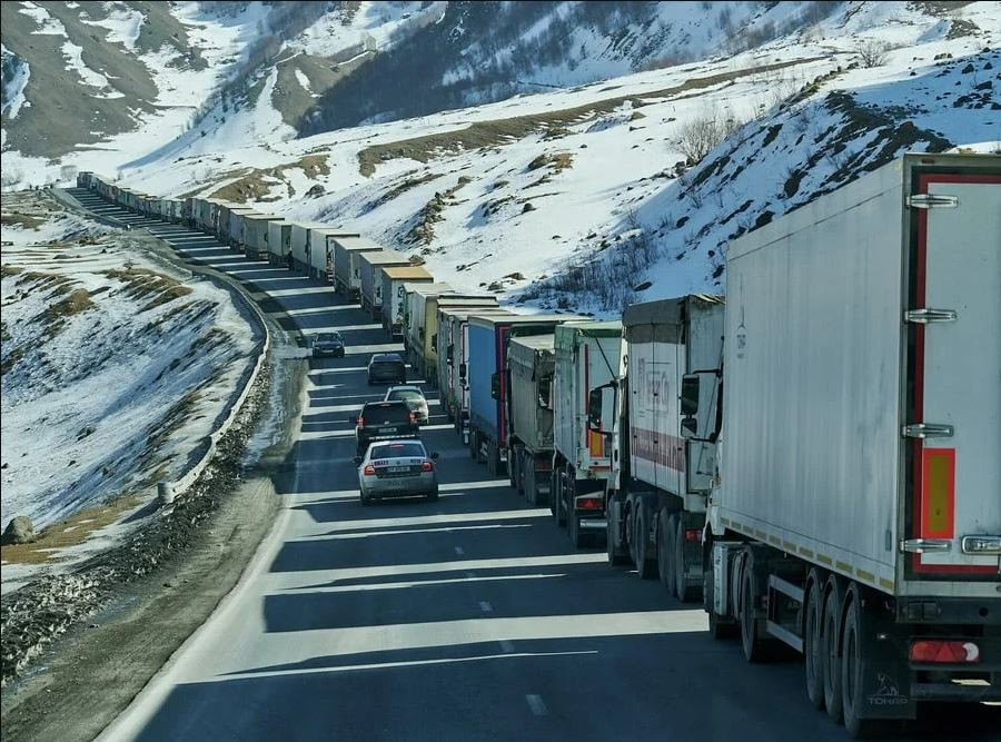 Ստեփանծմինդա-Լարս ավտոճանապարհը փակ է բեռնատարների համար