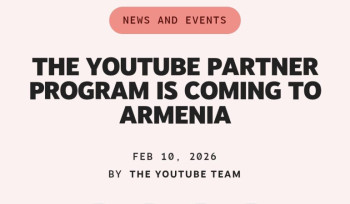 Երկար սպասված լուրը. Հայաստանում վերջապես կսկսի աշխատել YouTube-ի դրամայնացումը՝ մոնետիզացիան․ Մխիթար Հայրապետյան