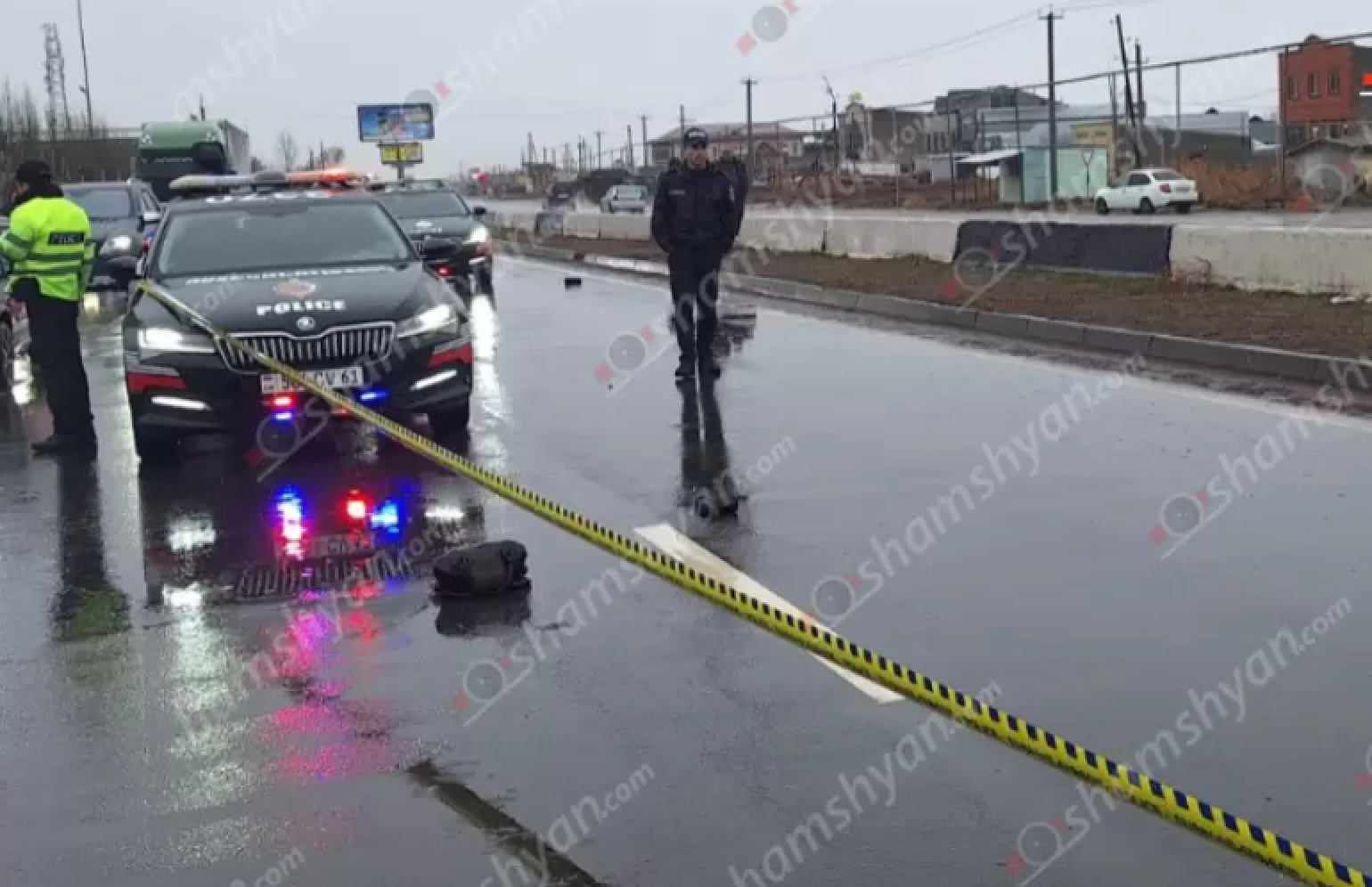 «MAN» մակնիշի բեռնատարը Երևան-Երասխ ավտոճանապարհին վրшերթի է ենթարկել հետիոտնին. վերջինս մաhացել է