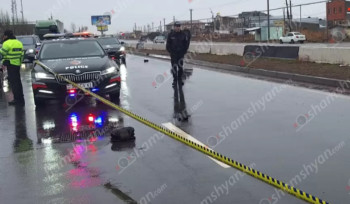 «MAN» մակնիշի բեռնատարը Երևան-Երասխ ավտոճանապարհին վրшերթի է ենթարկել հետիոտնին. վերջինս մաhացել է
