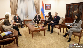 Արարատ Միրզոյանը հանդիպում է ունեցել ԱՄՆ պետքարտուղարի տնտեսական հարցերով տեղակալի հետ
