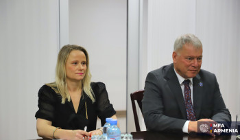 ՀՀ ԱԳ նախարարի տեղակալ Ռոբերտ Աբիսողոմոնյանն ընդունել է Հայաստանում ԵՄ առաքելության ղեկավարին