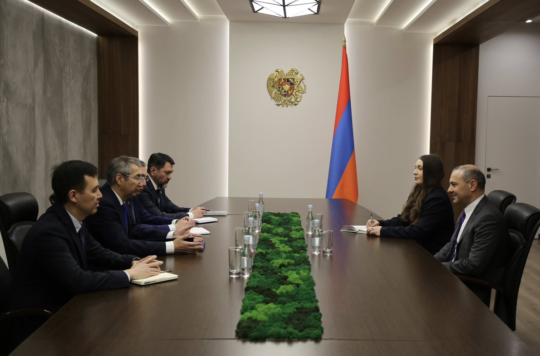 Արմեն Գրիգորյանը Ղազախստանի դեսպանի հետ քննարկել է Հայաստան–Ադրբեջան հարաբերություններում առկա դրական դինամիկան