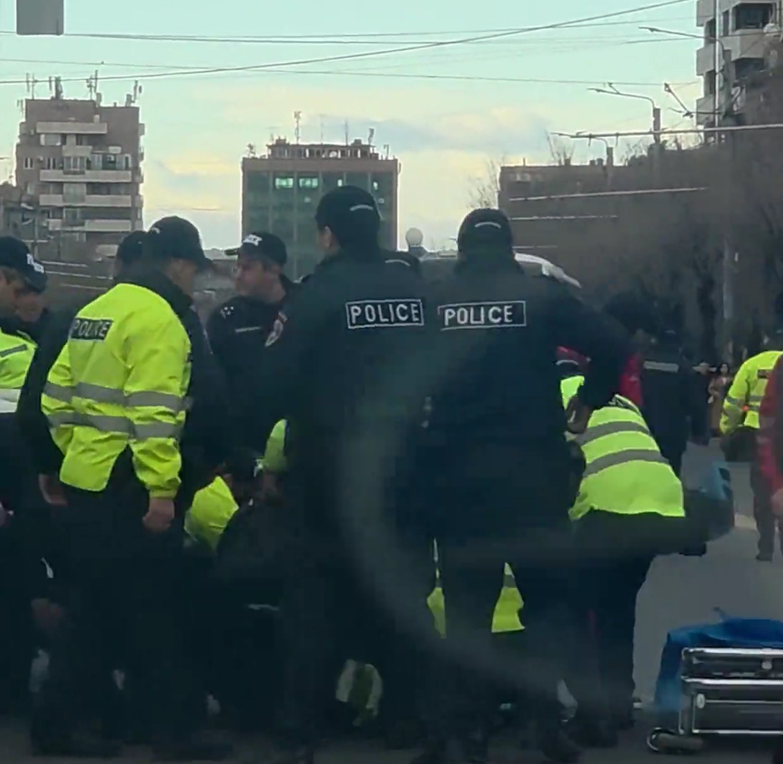 Երևանում պարեկ է վրաերթի ենթարկվել