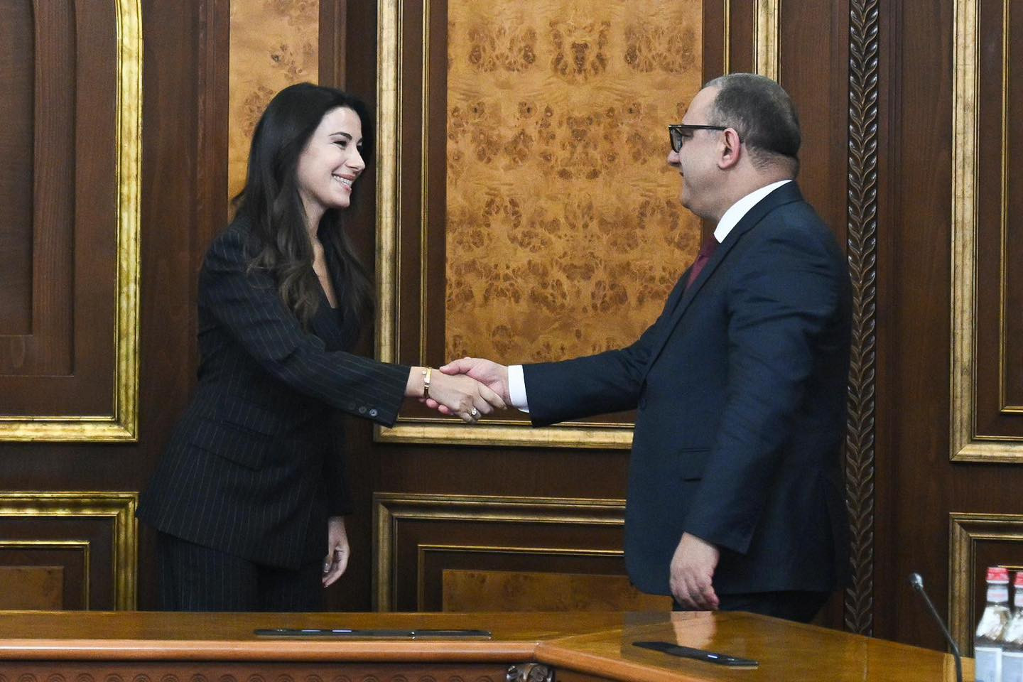 Տիգրան Խաչատրյանը հանդիպել է Վրաստանի էկոնոմիկայի և կայուն զարգացման նախարարի հետ