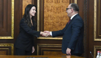 Տիգրան Խաչատրյանը հանդիպել է Վրաստանի էկոնոմիկայի և կայուն զարգացման նախարարի հետ