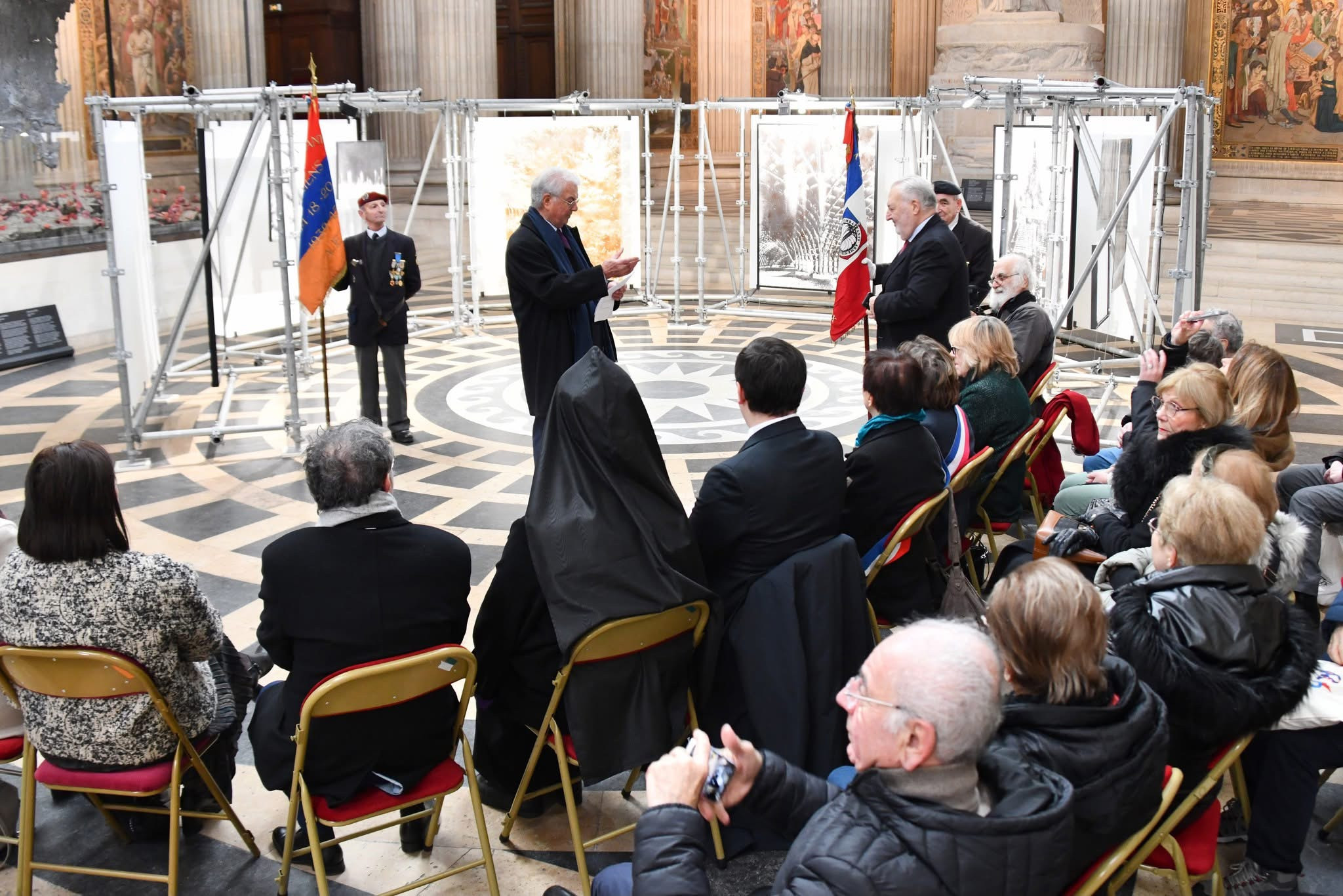 Ֆրանսիայում տեղի է ունեցել Դիմադրության շարժման հայազգի հերոս Միսաք և իր կնոջ Մելինե Մանուշյանների պանթեոնիզացիայի երկրորդ տարելիցին նվիրված հիշատակի արարողությունը (լուսանկարներ)