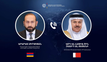 Միրզոյանը հեռախոսազրույց է ունեցել Բահրեյնի Թագավորության ԱԳ նախարարի հետ