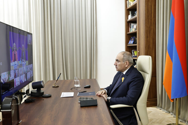 Փաշինյանը մասնակցել է Մերձավոր Արևելքի շուրջ ստեղծված իրավիճակի քննարկմանը