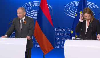 Փաշինյանը և Եվրոպական խորհրդարանի նախագահը հանդես են գալիս հայտարարություններով․ ուղիղ