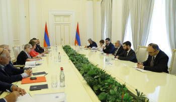 Փաշինյանն ընդունել է Եվրոպական խորհրդարանի պատվիրակությանը