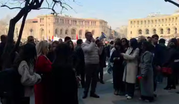 Վե՛րջ տվեք զանգովի արդարադատությանը. Սամվել Կարապետյանի աջակիցները բողոքի ակցիա են անում