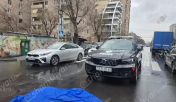 Բեռնատարը Վաղարշյան փողոցում մահացու վրաերթի է ենթարկել կնոջ