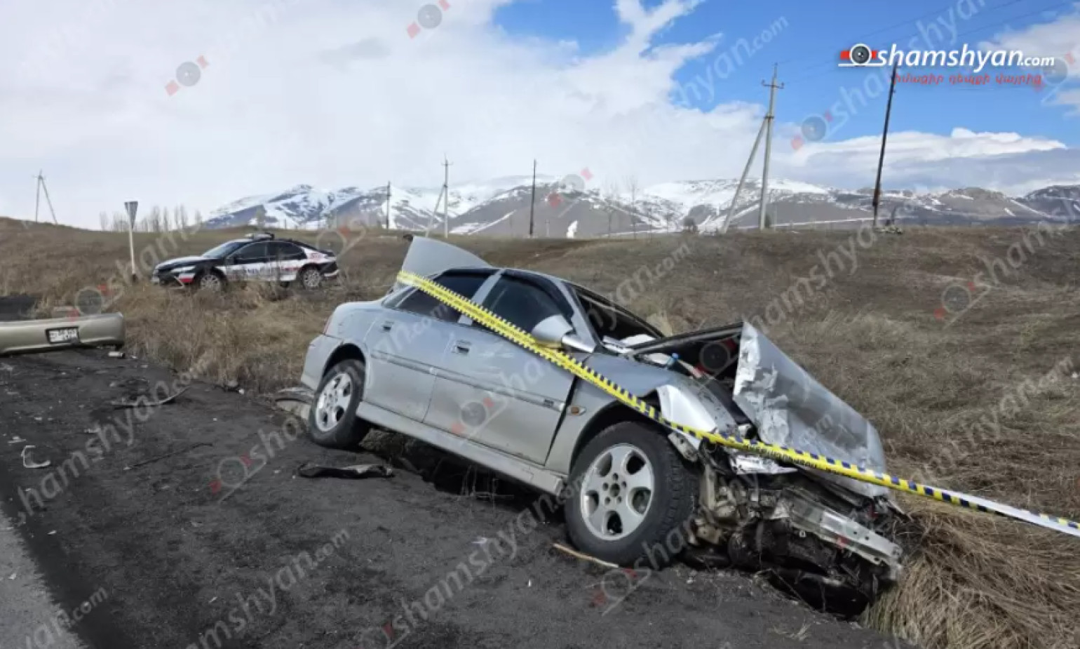 Սևան-Մարտունի-Գետափ ավտոճանապարհի Լճաշեն բնակավայրի վարչական տարածքում բախվել են «Toyota» և «Opel» մակնիշի ավտոմեքենաները