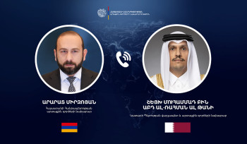 Միրզոյանը հեռախոսազրույց է ունեցել Կատարի Պետության վարչապետ և արտաքին գործերի նախարարի հետ