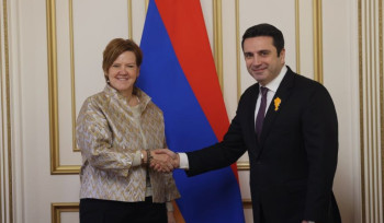 Ալեն Սիմոնյանը ընդունել է Բելգիա-Հայաստան բարեկամական խմբի անդամներին