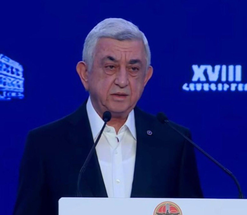 44-օրյա պատերազմից հետո ապազգային կապիտուլյանտ կառավարիչների գործունեության հետևանքով ՀՀ-ում ձևավորվեց ներքաղաքական ծանր ճգնաժամ. Սերժ Սարգսյան