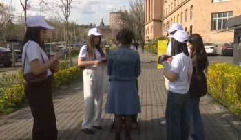 «Առաջարկ Հայաստանին» նախաձեռնության երիտասարդական պլատֆորմի կամավորները թմրամոլության կործանարար ազդեցության մասին իրազեկման ակցիա են իրականացրել (տեսանյութ)