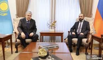 Արարատ Միրզոյանը և Ղազախստանի ԱԳ նախարարն առանձնազրույց են ունեցել