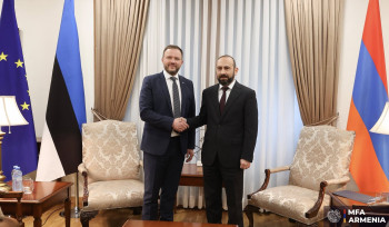 Կայացել է Արարատ Միրզոյանի և Էստոնիայի ԱԳ նախարարի առանձնազրույցը