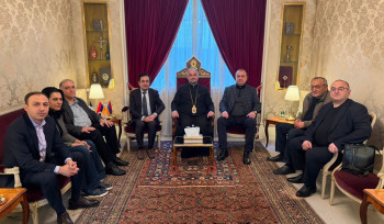 Արցախի պատվիրակությունը այցելել է Ֆրանսիայի հայոց թեմ