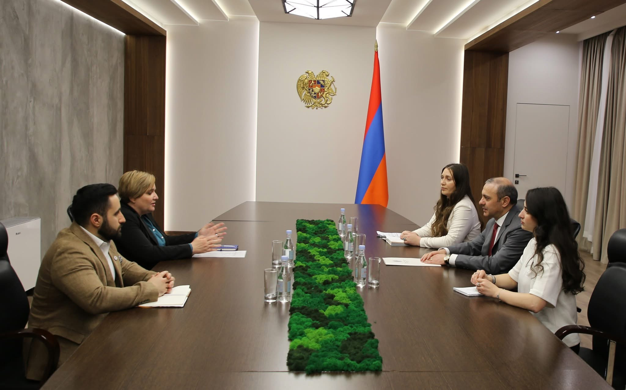 Արմեն Գրիգորյանն ընդունել է Հայաստանի Հանրապետությունում Կարմիր խաչի միջազգային կոմիտեի պատվիրակության ղեկավարին