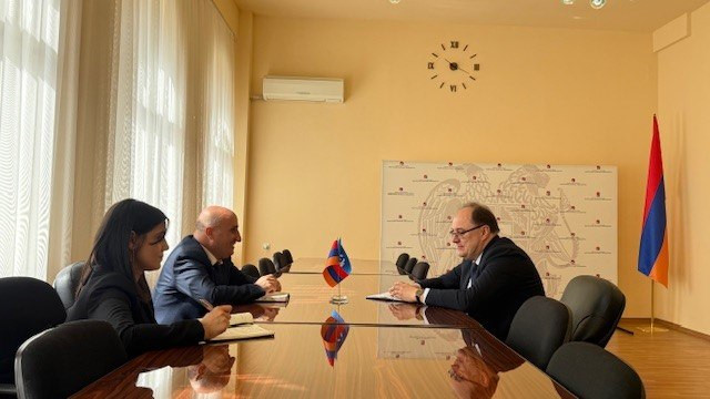 Վահագն Հովակիմյանն ու ԱՊՀ գործկոմի դիտորդական առաքելության գործունության ապահովման բաժնի պետը քննարկել են ԱՊՀ դիտորդական առաքելությանն առնչվող հարցեր