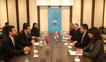 Ալեն Սիմոնյանը Ստամբուլում հանդիպել է Վրաստանի խորհրդարանի նախագահի հետ