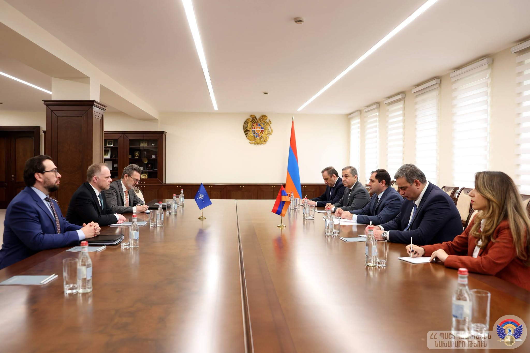 Պապիկյանը հանդիպել է Կովկասում և Կենտրոնական Ասիայում ՆԱՏՕ-ի գլխավոր քարտուղարի հատուկ ներկայացուցչի հետ